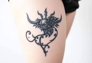 Viking style tattoo tattoo idea