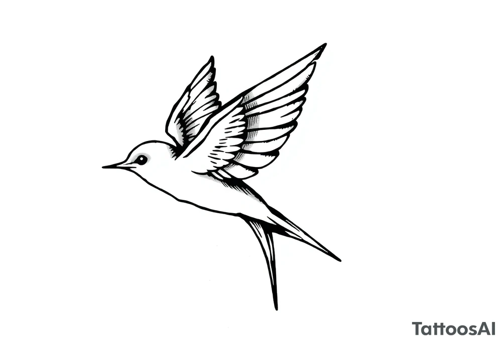 Swallow tattoo idea