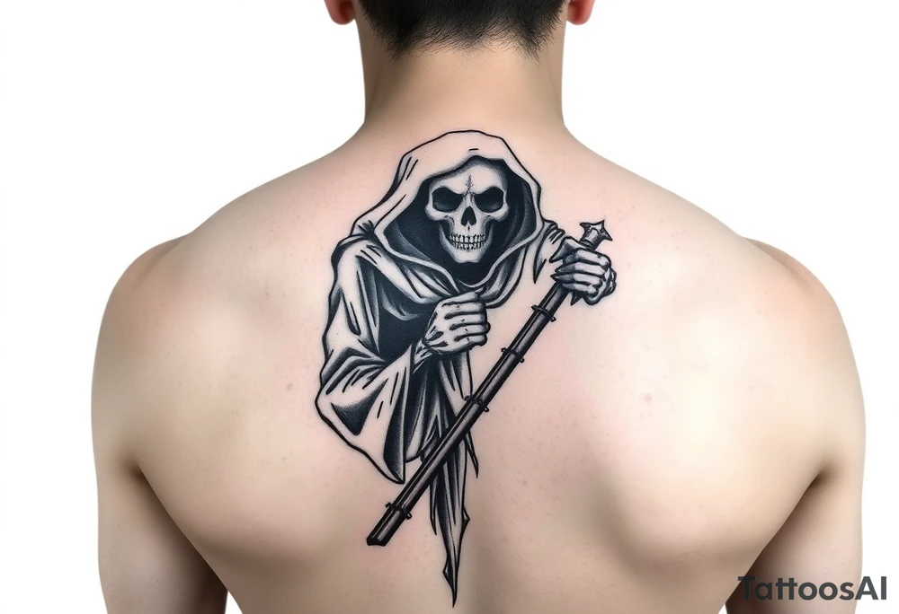 Grim reaper tattoo idea