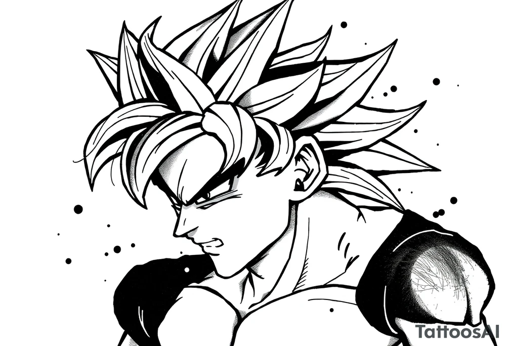 dragonball z tattoo idea