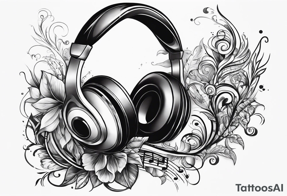 Music, god, art, family, football tattoo idea