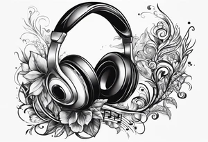 Music, god, art, family, football tattoo idea
