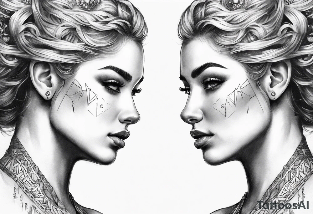 Gemini zodiac tattoo tattoo idea