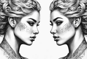 Gemini zodiac tattoo tattoo idea