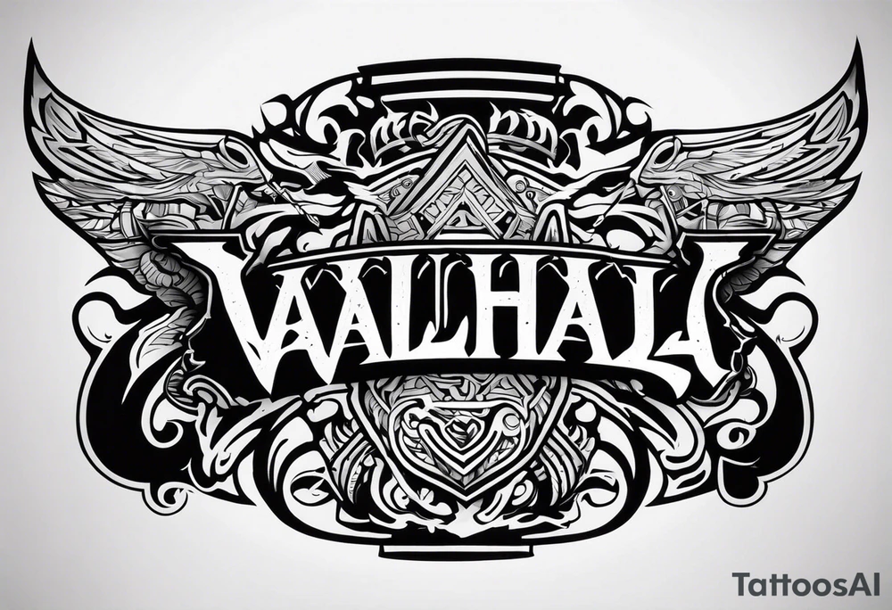 Valhalla tattoo idea