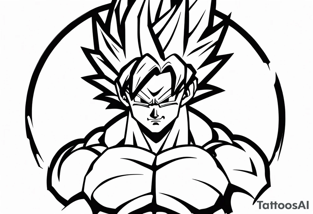 dragonball z tattoo idea