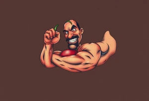 Pepper man tattoo idea