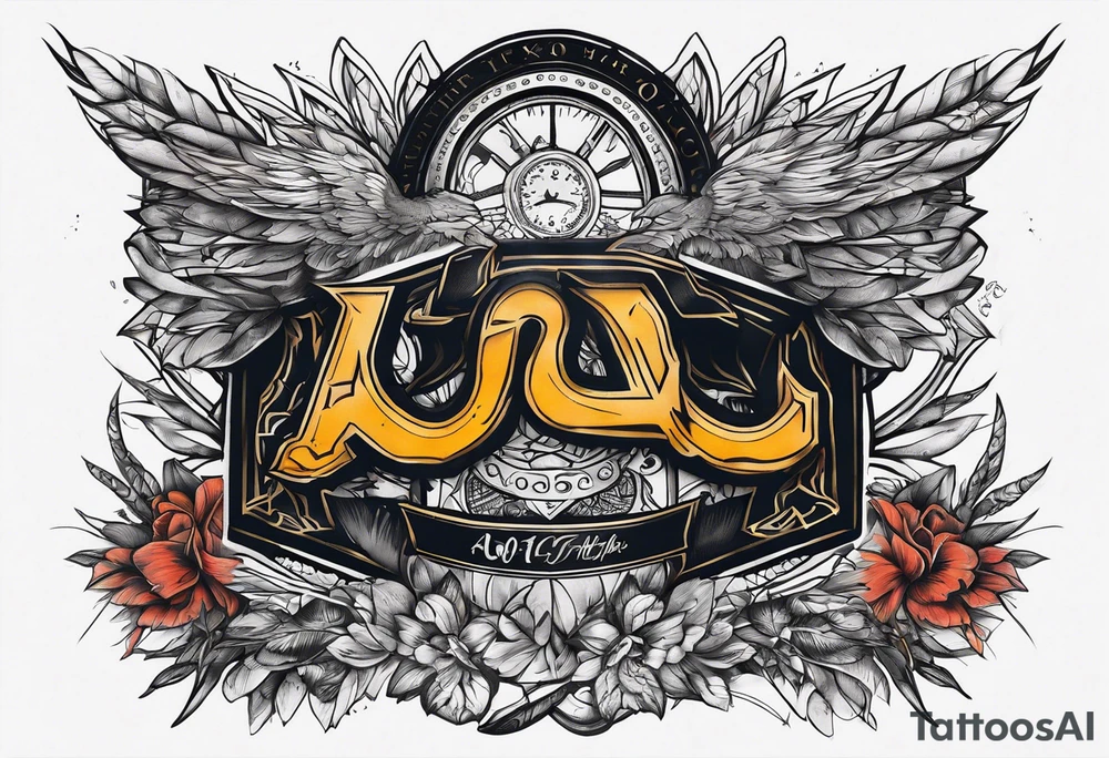 A banner that reads AO..BUSHWICK .HAH tattoo idea