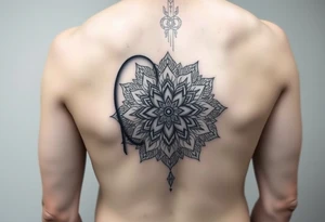 For a kidney donor- arm half sleeve using shape using shape of left kidney and mandala with mandalas cascading as a way of showing life given tattoo idea