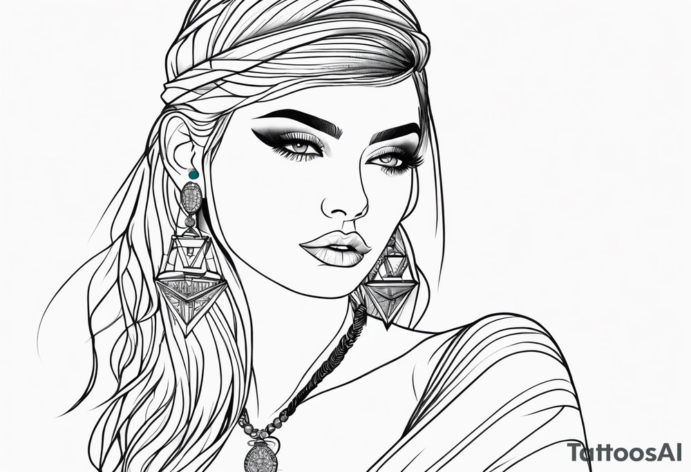 ONE LINE FROLM SHOULDER TO WRIST tattoo idea