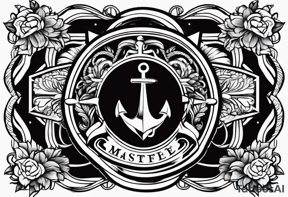 Anchor tattoo idea