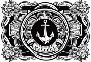 Anchor tattoo idea