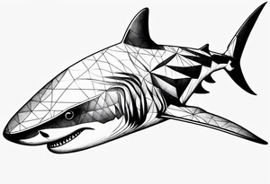 Shark tattoo idea