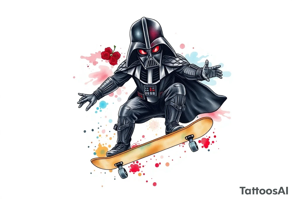 Skateboarding Darth Vader
"Darth Carter"
12/29/88-01/06/24 tattoo idea