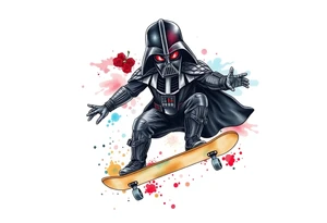 Skateboarding Darth Vader
"Darth Carter"
12/29/88-01/06/24 tattoo idea