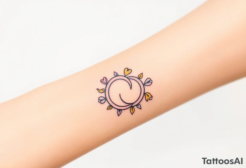 wedding ring tattoo tattoo idea
