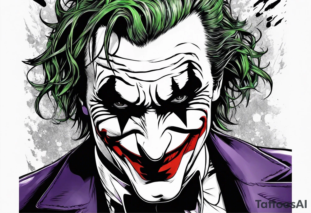 Joker kills Batman tattoo idea