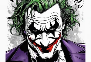 Joker kills Batman tattoo idea