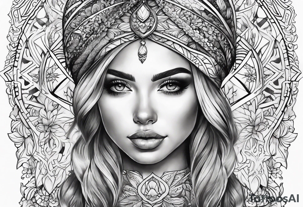 Pretty tattoo idea
