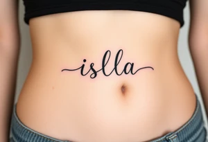 isla tattoo idea