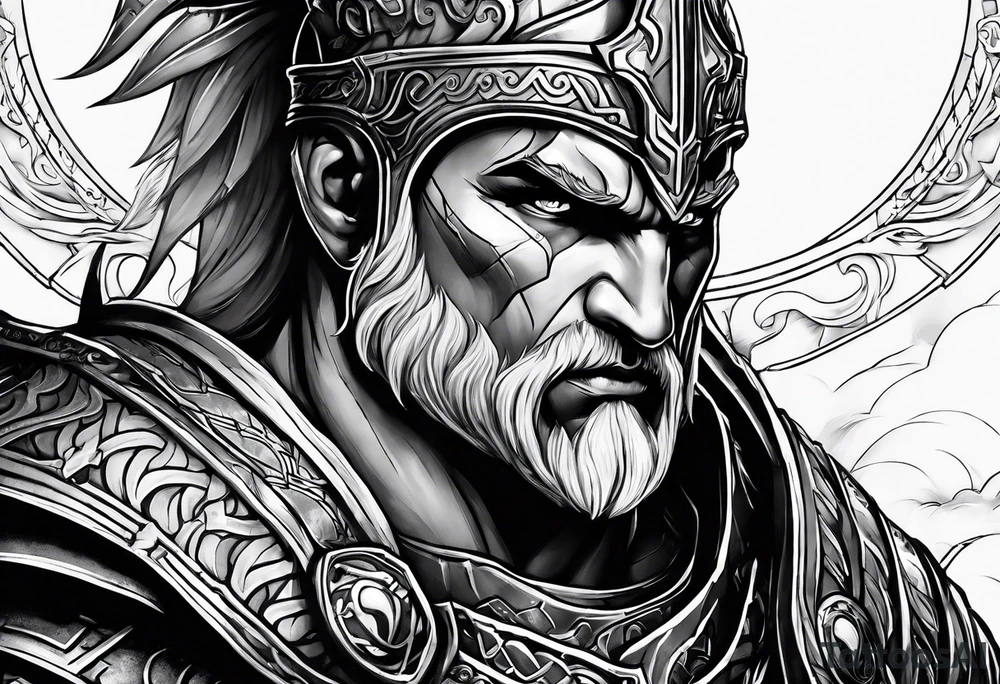 Ares God of War tattoo idea
