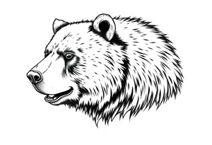 Bear, Portland Oregon tattoo idea