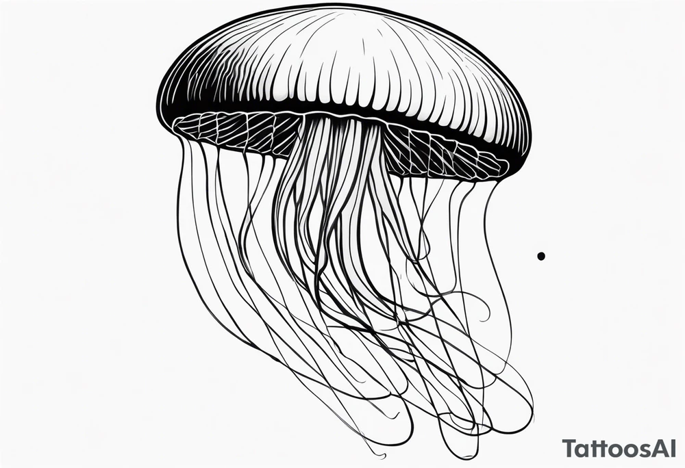 jelly fish tattoo idea