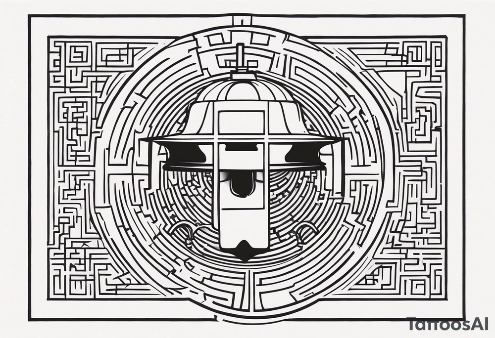 Bell, Maze, tracks, North Star, Graveyard, Mask, Eternal, Rewind, tattoo idea