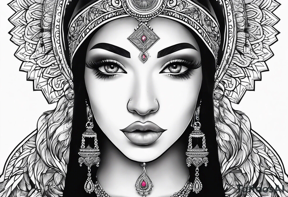 Nossa senhora aparecida tattoo idea