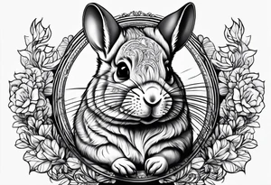 Chinchilla tattoo idea
