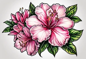 azalea tattoo idea