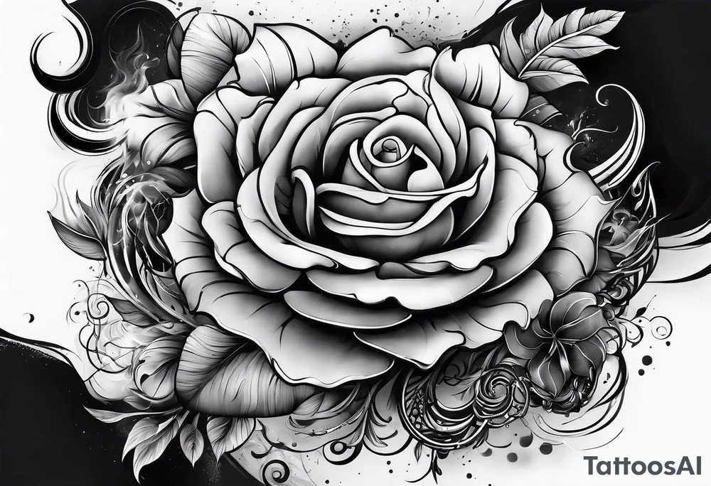 smoke tattoo idea