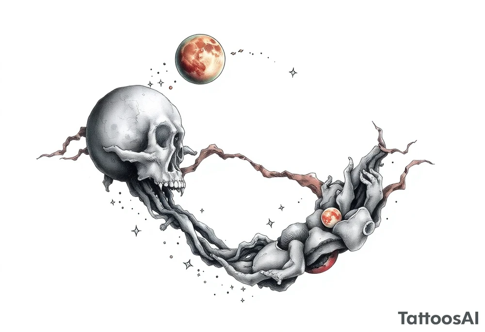Universe tattoo idea