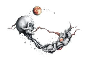 Universe tattoo idea