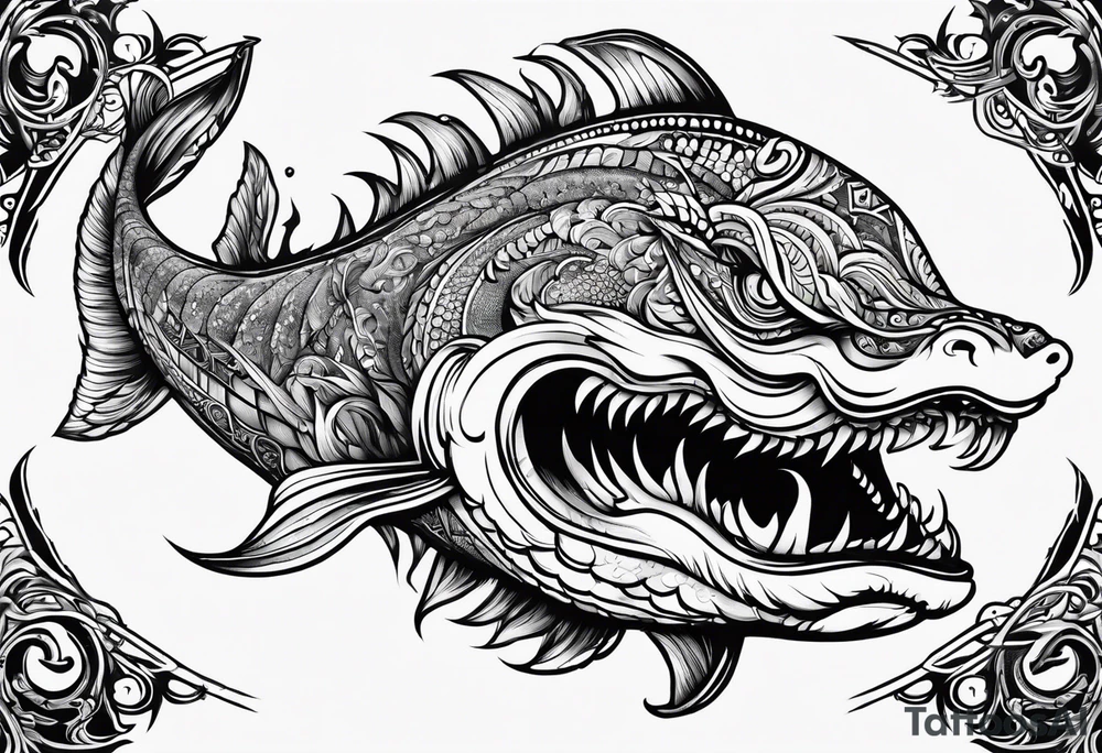 Leviathan wrapped around my fore arm tattoo idea