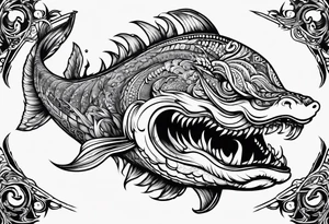Leviathan wrapped around my fore arm tattoo idea