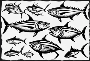tuna tattoo idea
