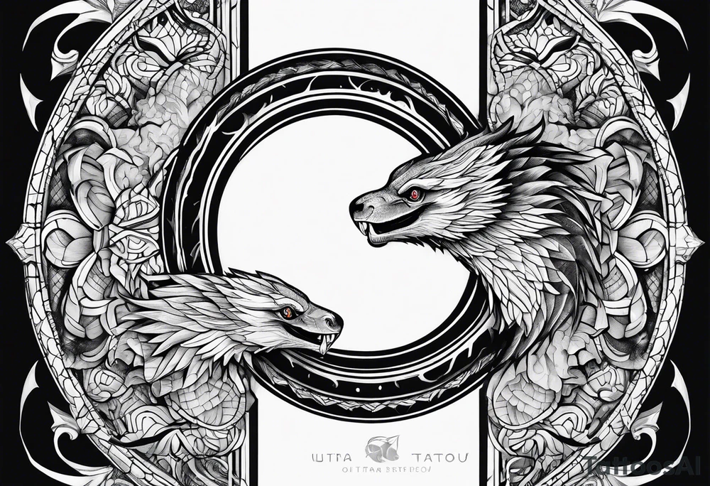 ouroboros tattoo idea