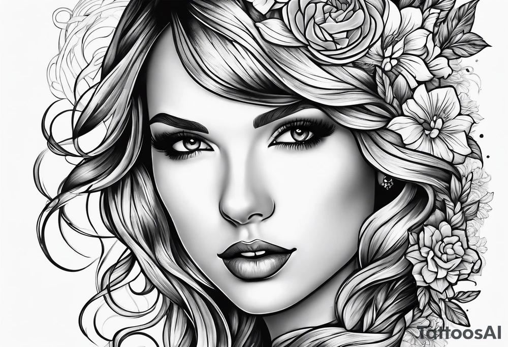 Fineline, small tattoo, Taylor Swift inspired tattoo idea