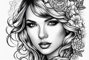 Fineline, small tattoo, Taylor Swift inspired tattoo idea
