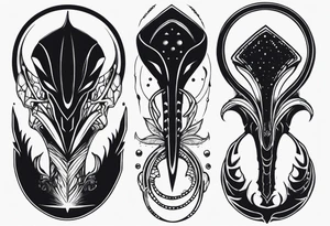 aliens tattoo idea