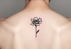 hong kong flower tattoo idea