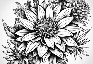 Edelweiss flower tattoo idea