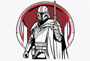 Star Wars revan tattoo idea