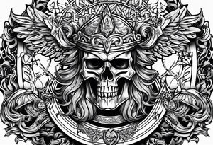 Victory or valhalla tattoo idea