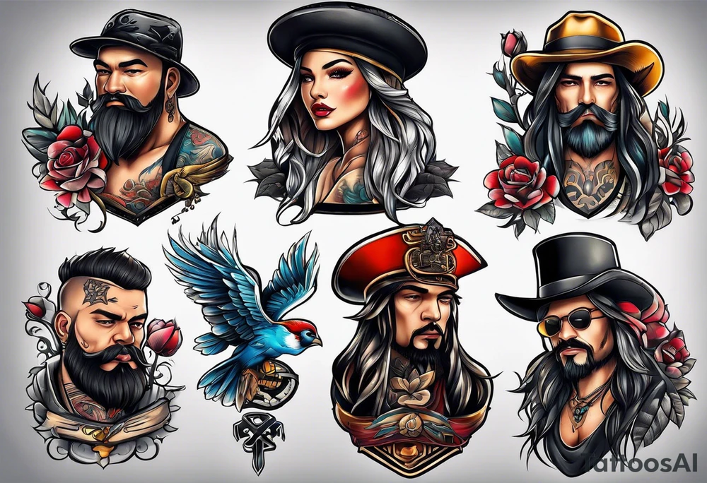 Gangs tattoo idea