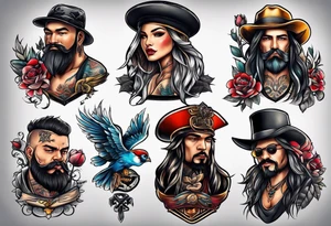 Gangs tattoo idea