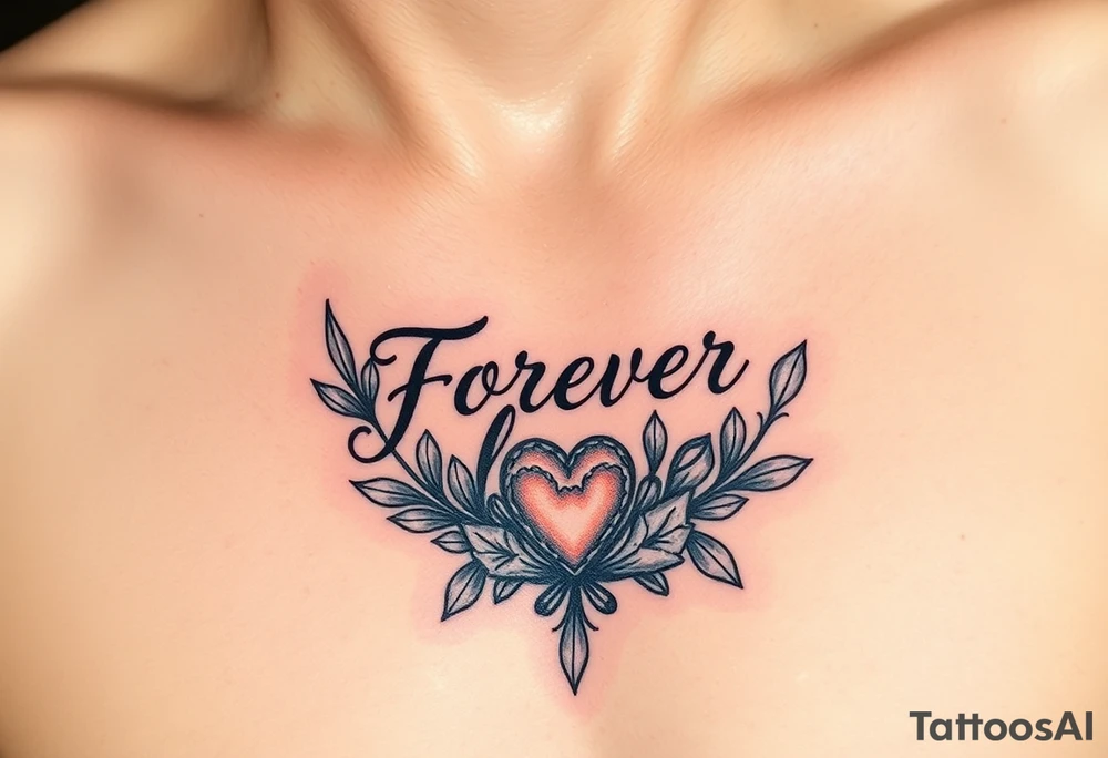 My forever love tattoo idea