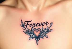 My forever love tattoo idea