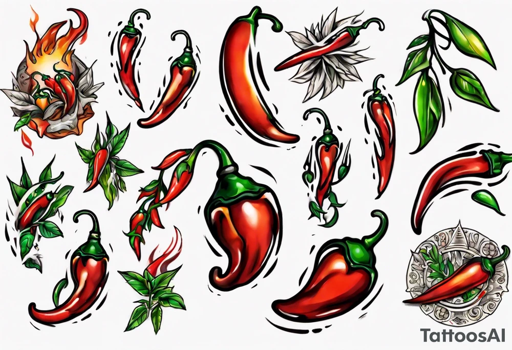Chilli tattoo idea
